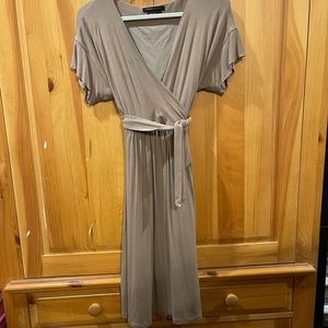 BCBGMaxAzria faux wrap dress